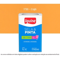 Tinta Acrilica Iquine Standard Fosco 16L Sela & Pinta 1730 Cajá (MP)