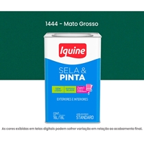 Tinta Acrilica Iquine Standard Fosco 16L Sela & Pinta 1444 Mato Grosso (MP)