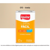 Tinta Acrilica Iquine Standard Semibrilho 16L Limpa Fácil 015 Areia (MP)