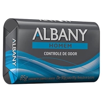 Sabonete Albany Masculino Azul 85g