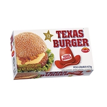 Hambúrguer Seara Misto Texas Burger 672g