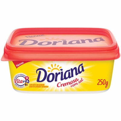 Margarina Doriana Com Sal 250g