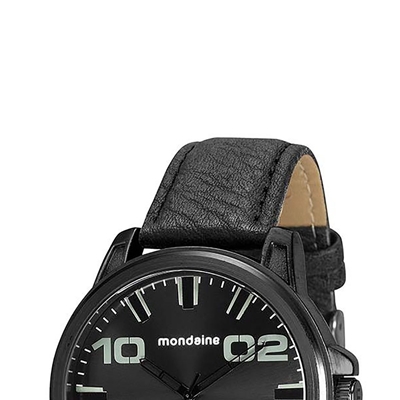 relógio mondaine masculino preto