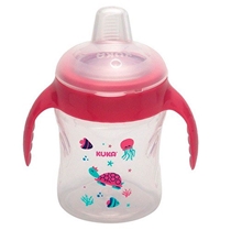 Caneca Treinamento com Alça Kuka Decorada Fun 200ml Rosa