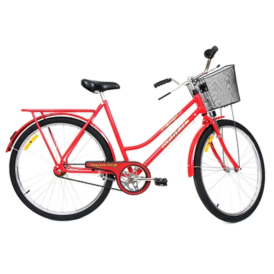 Bicicleta Monark Tropical Fi Aro 26 Rígida 1 Marcha - Vermelho