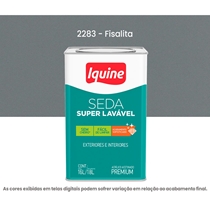 Tinta Acrilica Iquine Premium Acetinado 16L Seda Super Lavavel 2283 Fisalita (MP)