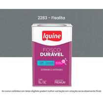 Tinta Acrilica Iquine Premium Fosco-Aveludado 16L Fosco Duravel 2283 Fisalita (MP)
