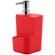 Dispenser Para Detergente Ou E Esponja Trium 650ml Vermelho DT500