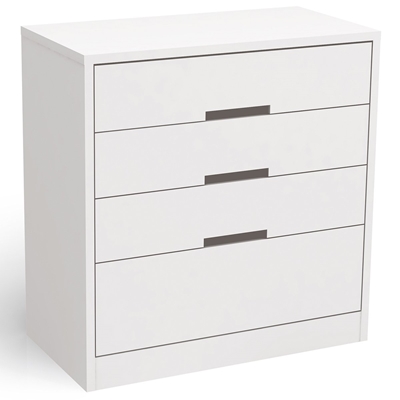 Cômoda 4 Gavetas Kappesberg MDP/MDF Branco S824