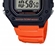 Relógio De Pulso Casio Standard Digital Masculino Caixa/pulseira Resina Laranja Com Preto Casio W-218H-4B2VDF