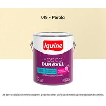 Tinta Acrilica Iquine Premium Fosco-Aveludado 3,2L Fosco Duravel 019 Pérola (MP)