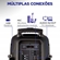 Caixa Amplificada Mondial Connect Power Plus Bluetooth 550W Bivolt Preto (CM-550)
