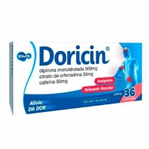 Doricin 300+35+50mg 36 Comprimidos  Ems