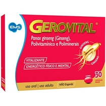 Gerovital 30 Cápsulas Gelatinosas - EMS