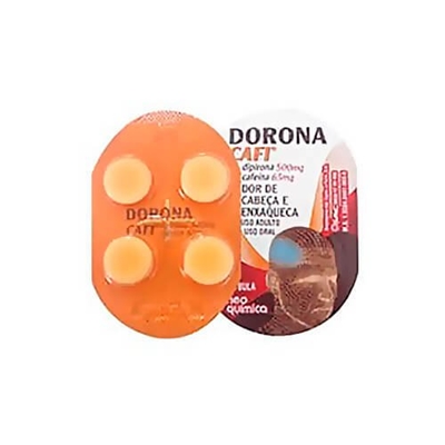Dorona Cafi 500+65mg 4 Comprimidos