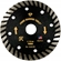 Disco Diamantado Turbo Red Diamond Porcelanato 15.000 Rpm 110x20mm Black Series 584 Preto (MP)