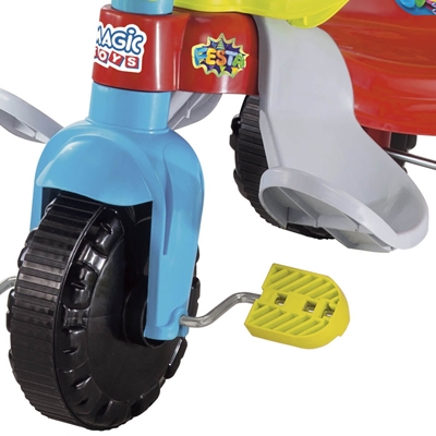 Triciclo Tico Tico Pets Rosa Motoca Infantil Magic Toys 2811 - Casa & Vídeo