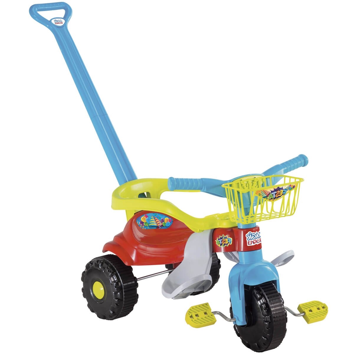 Triciclo Butterfly Infantil com Luz Tico Tico Motoca Magic Toys 2574