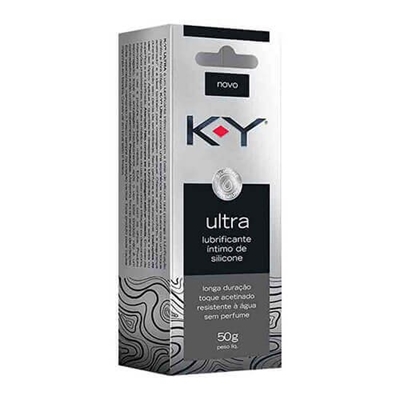 Gel Lubrificante Íntimo de Silicone KY Ultra 50g