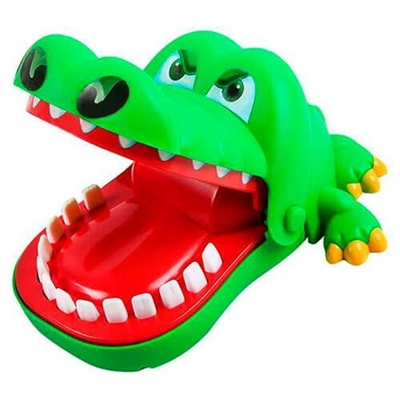 Jogo Crocodilo Dentista - Brinquedo Infantil Educativo Poli