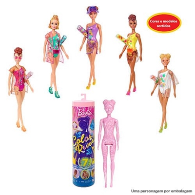 Barbie Color Reveal - Sereia Arco Iris