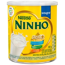 Leite em Pó Integral Ninho Nestlé Lata 380g