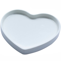 Petisqueira De Porcelana 22,5cm Ricaelle Heart PCLN-094 Branca