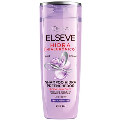 Shampoo Preenchedor Elseve Hidra Hialurônico 200ml