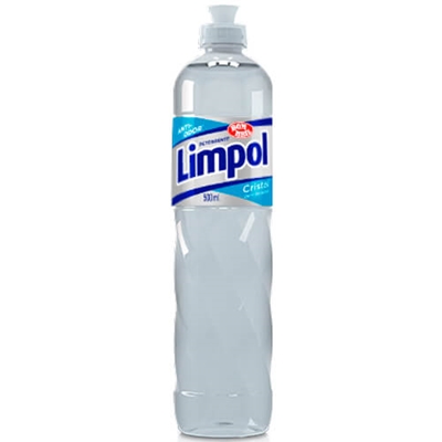 Detergente Líquido Limpol Cristal 500ml