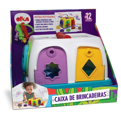 Conjunto De Atividades Elka Caixa De Brincadeiras 1135