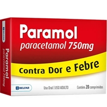 Paramol 750mg 20 Comprimidos