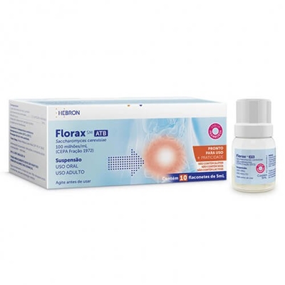 Florax SM 100MI/ml Suspensão Oral Pediátrico 10 Flaconetes