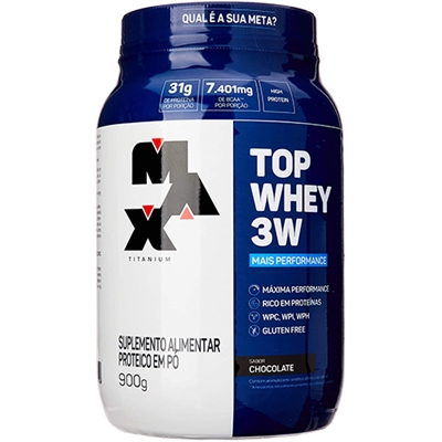 Suplemento em Pó 3W + Performance Max Titanium Chocolate 900g