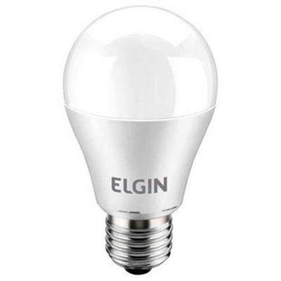 Lâmpada LED Elgin Bulbo A55 4,9W Bivolt 6500K Luz Branca (MP)