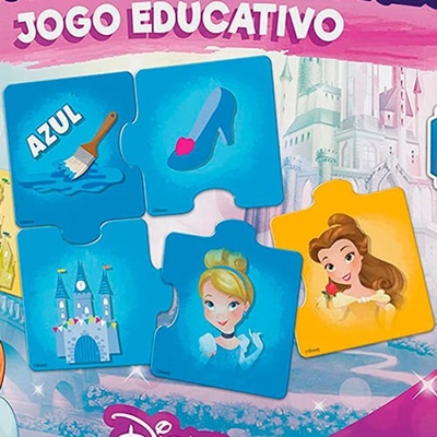 Jogo Educativo - Princesas Disney - Jogo dos Números - Mimo