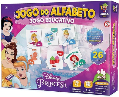 Jogo Educativo - Princesas Disney - Jogo dos Números - Mimo