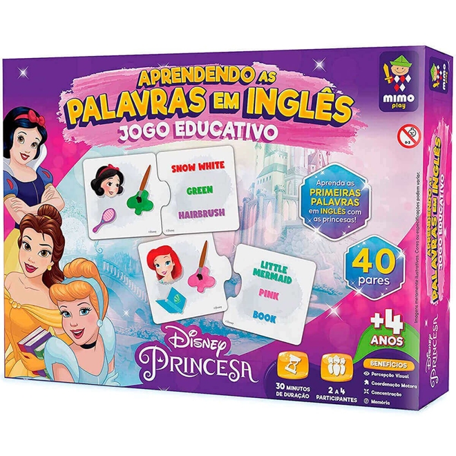Jogo Mimo Formando Nomes Princesas Disney - Shopping Jardins Online