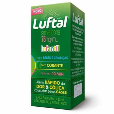 Luftal Infantil 75mg/ml Gotas 15mL