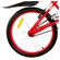 Bicicleta Monark BMX Ranger Aro 20 Aço Preto e Vermelho