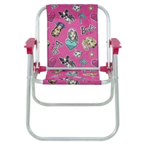 Cadeira Barbie Belfix Infantil em Alumínio Branca - 025210