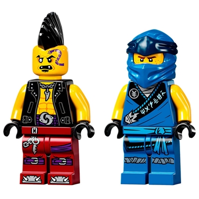 Bloco Lego Ninjago 106 Peças O ElectroMech de Jay 71740