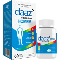 Polivitamínico Homem Daaz 60 Cápsulas