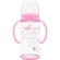 Mamadeira Big Dreams Com Alça Bico de Silicone Rosa 350ml