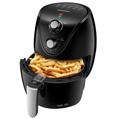 Fritadeira Elétrica Air Fryer New Pratic 3,5L 127V Mondial