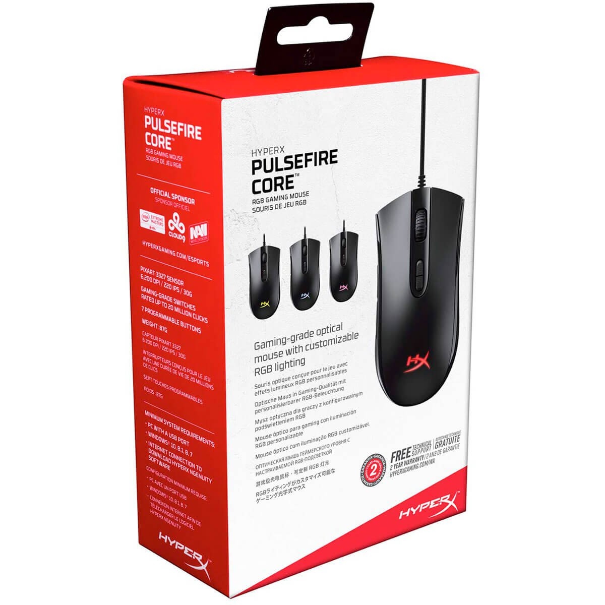 Compre 2 capas de mouse patins conjuntos de almofadas para G502 Logitech