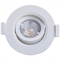 Spot Embutir Taschibra Alltop LED MR11 Redondo 3W 3000K 15090199 Branco (MP)