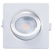 Spot Embutir Taschibra Alltop LED PAR20 Quadrado 7W 3000K 15090195 Branco (MP)