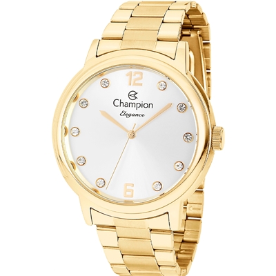 Relógio Feminino Champion Analógico Dourado CN28437H