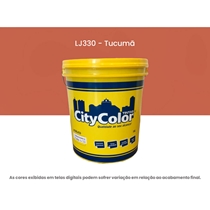 Tinta Acrílica Citycolor Econômica Fosco Tucumã 18 Litros 064LJ330 (MP)