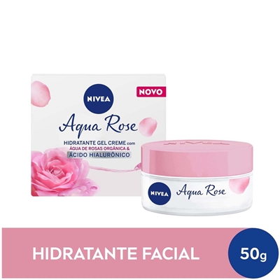 Gel Hidratante Facial Nivea Aqua Rose 50ml